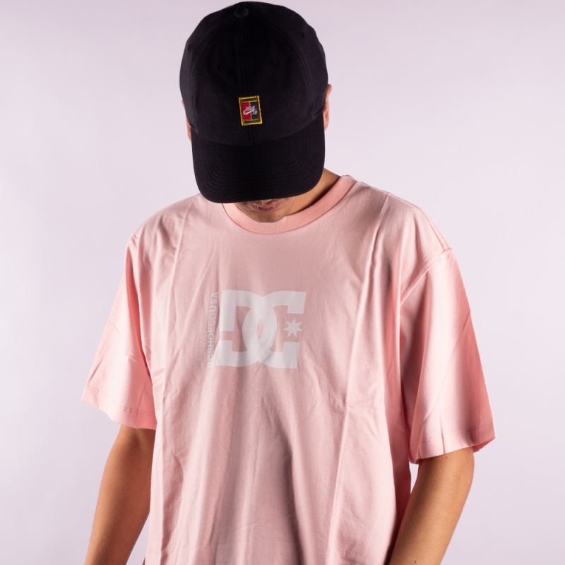 Camiseta Dc Shoes Star Windows Rosa